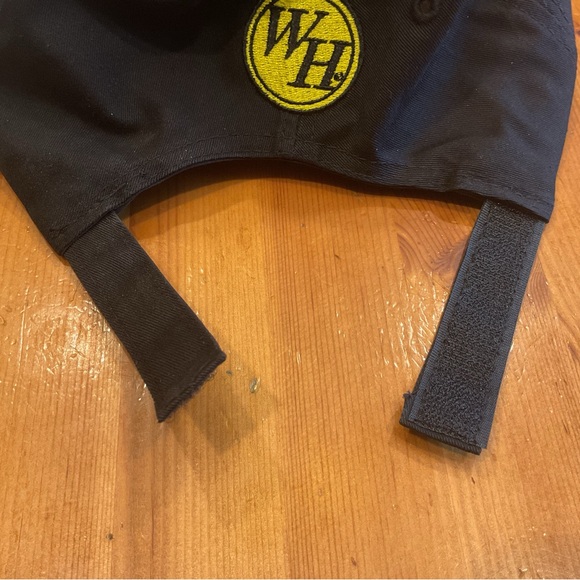 WAFFLE HOUSE EMPLOYEE CAP NEW BASEBALL EMBROIDERED ADJUSTABLE W/BAG BLACK YELLOW - Picture 8 of 10